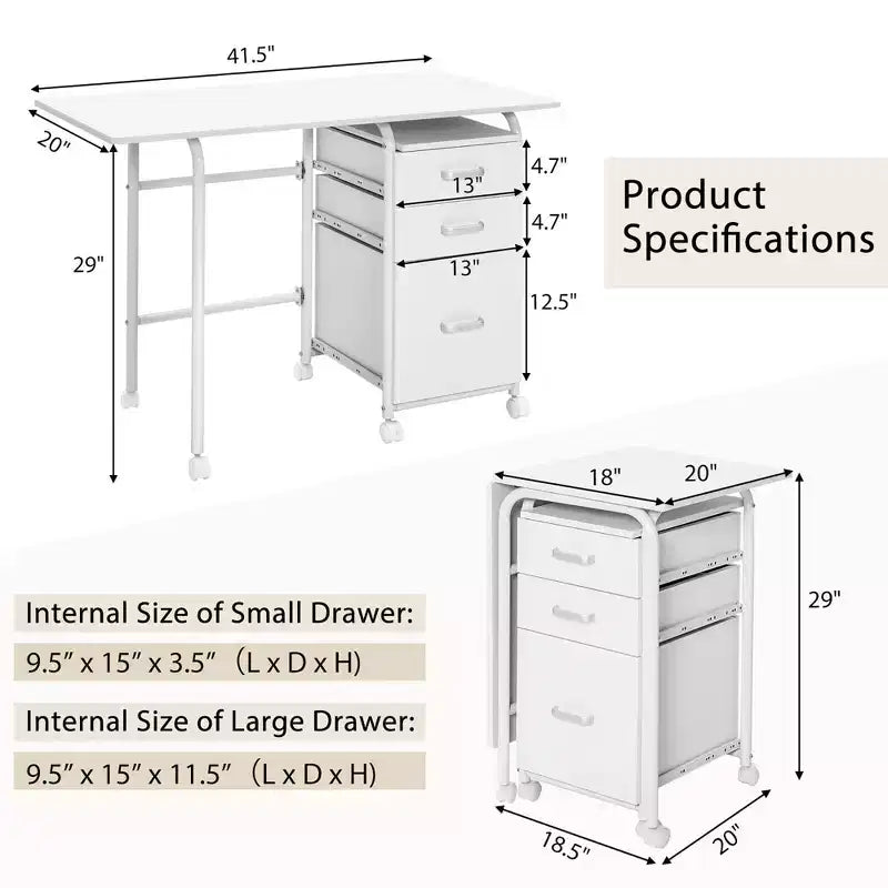 Table pour ordinateur portable pliable