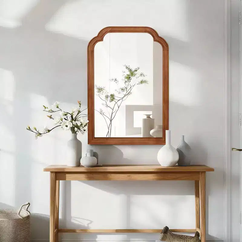 Miroir décoratif à coins arrondis