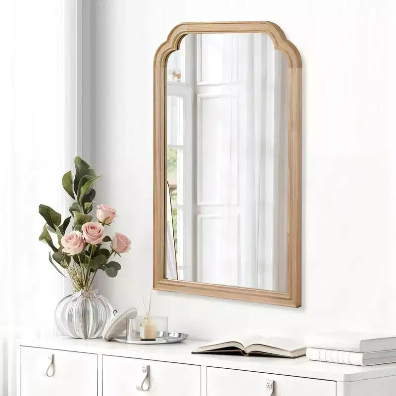 Miroir décoratif à coins arrondis