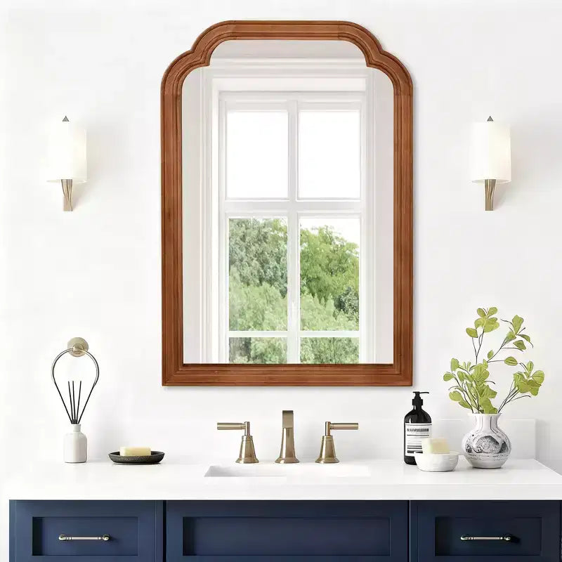 Miroir décoratif à coins arrondis