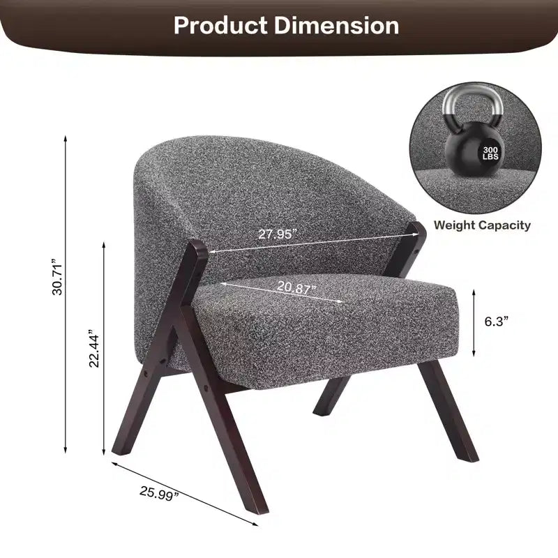 Fauteuil d'appoint Mid-century modern