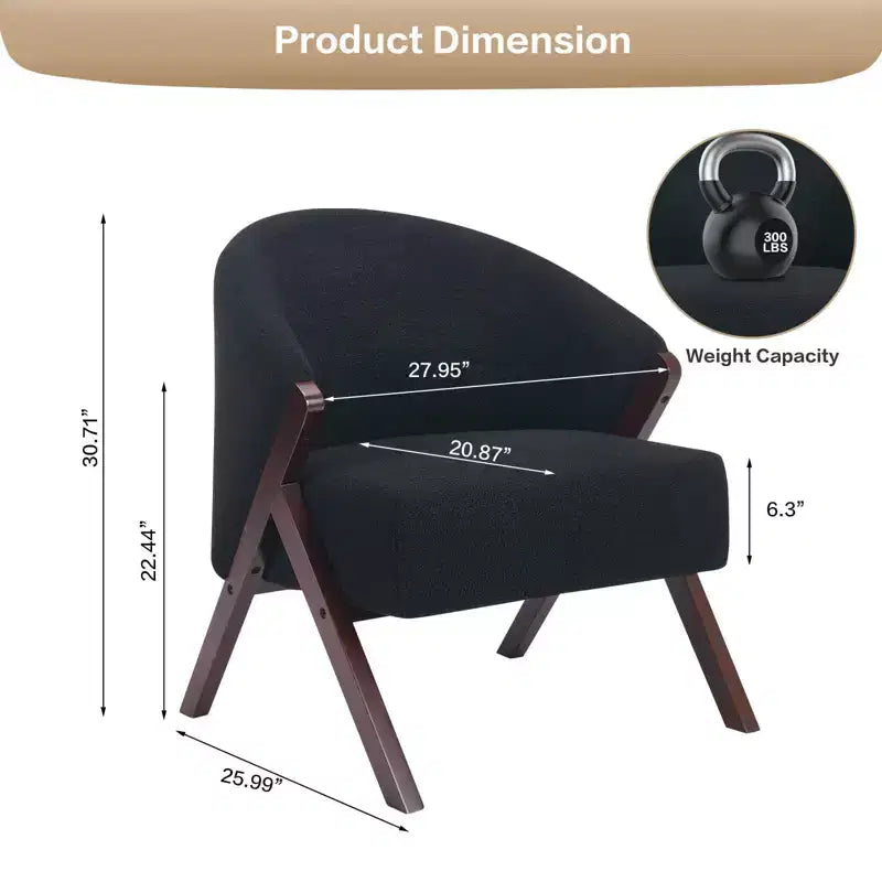 Fauteuil d'appoint Mid-century modern