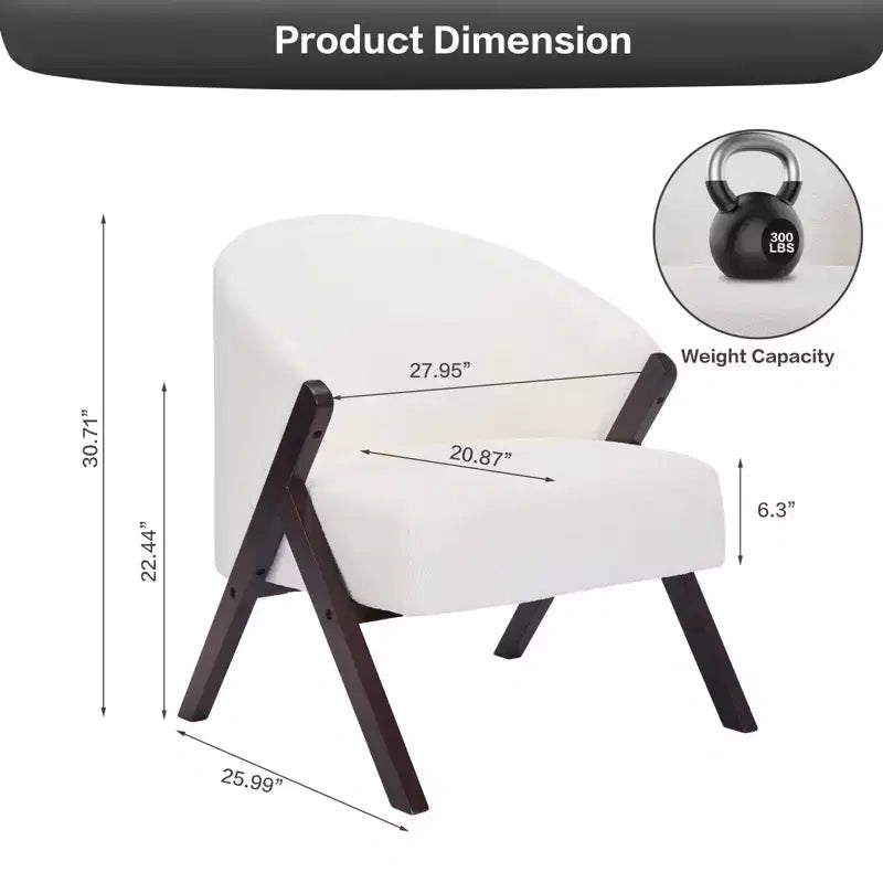 Fauteuil d'appoint Mid-century modern