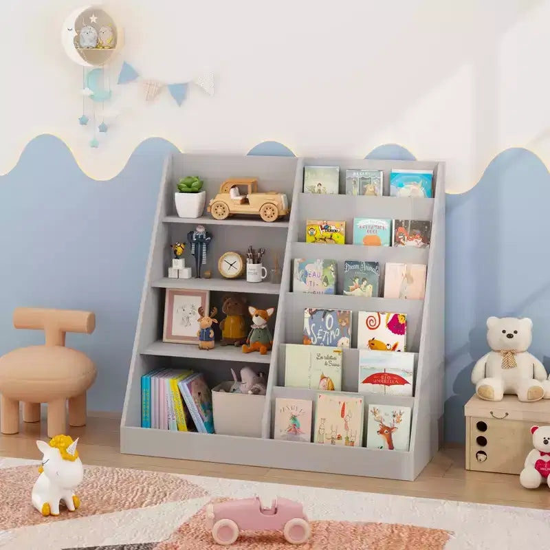 Étagère à livres et rangement de jouets