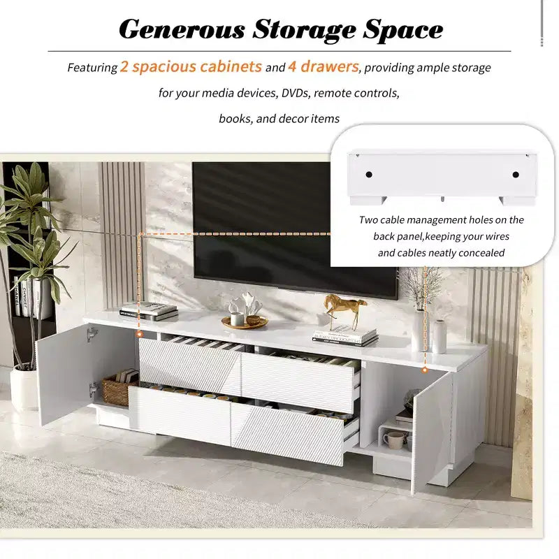 Meuble TV de rangement