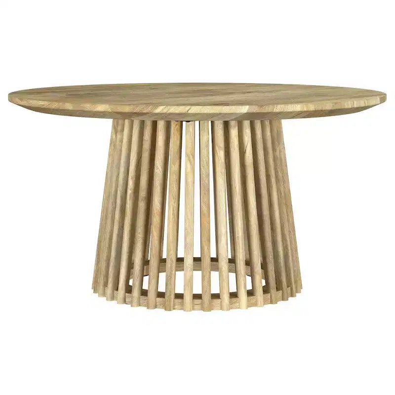 Coaster Touhy Round Solid Wood Cocktail Coffee Table