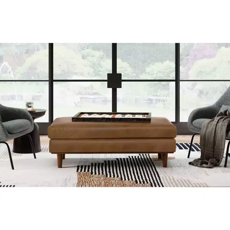 Grand pouf rectangulaire