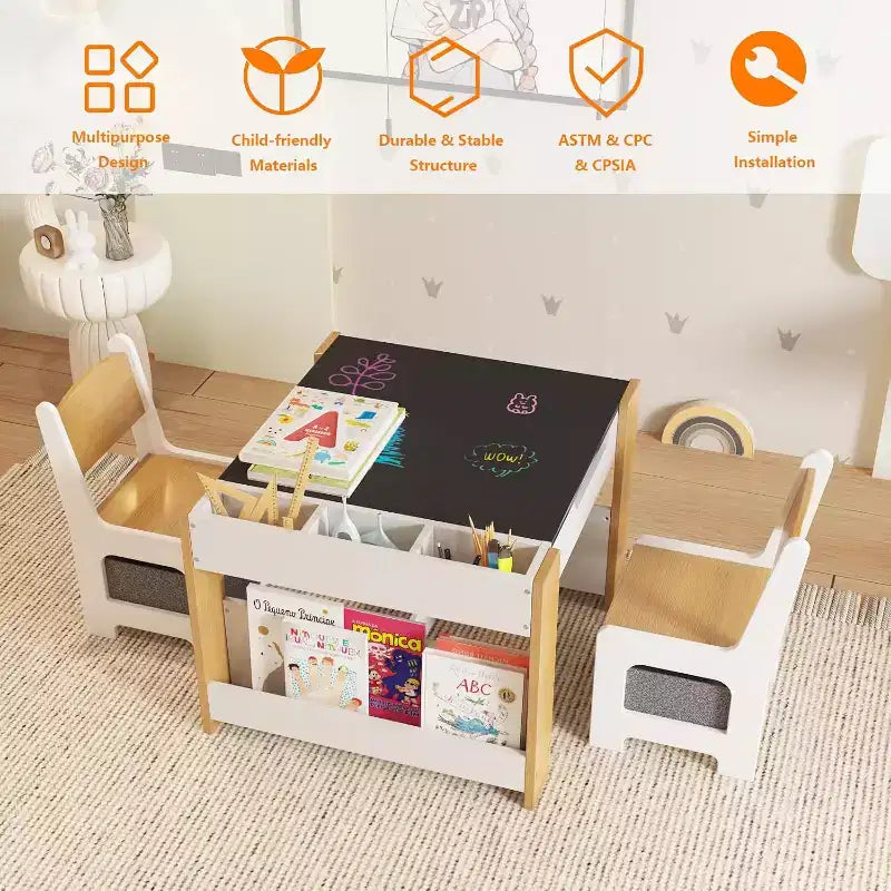 Table et chaise pour enfants