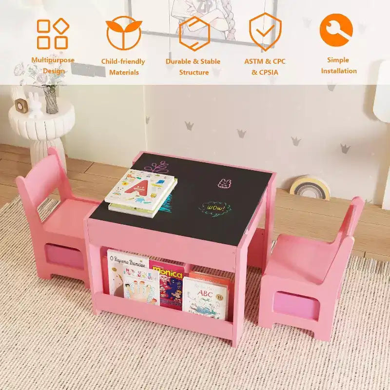 Table et chaise pour enfants