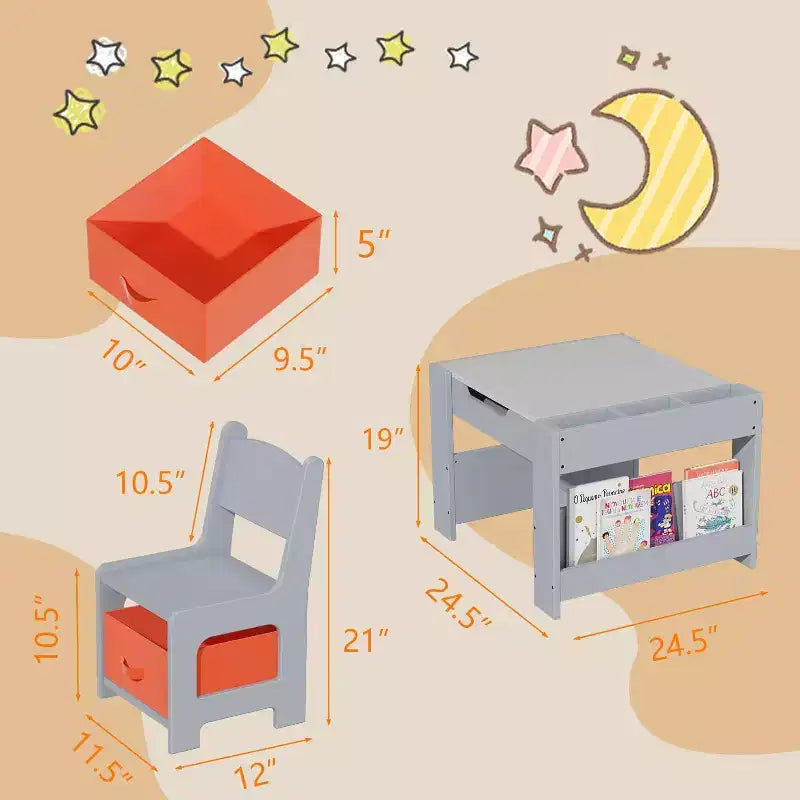 Table et chaise pour enfants