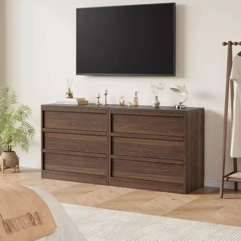 Commode de chevet en chêne naturel