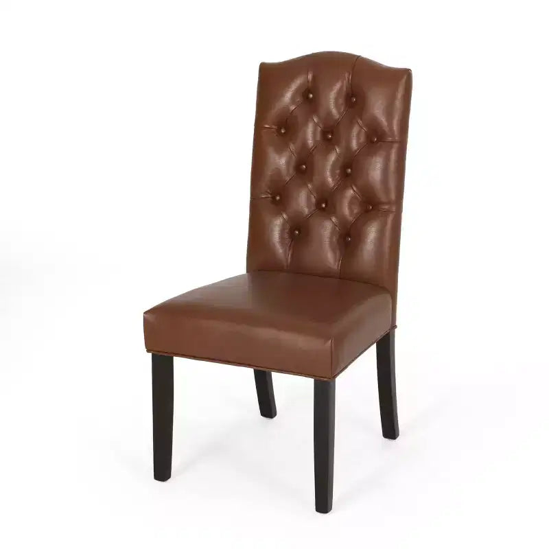 Chaises de salle à manger capitonnées