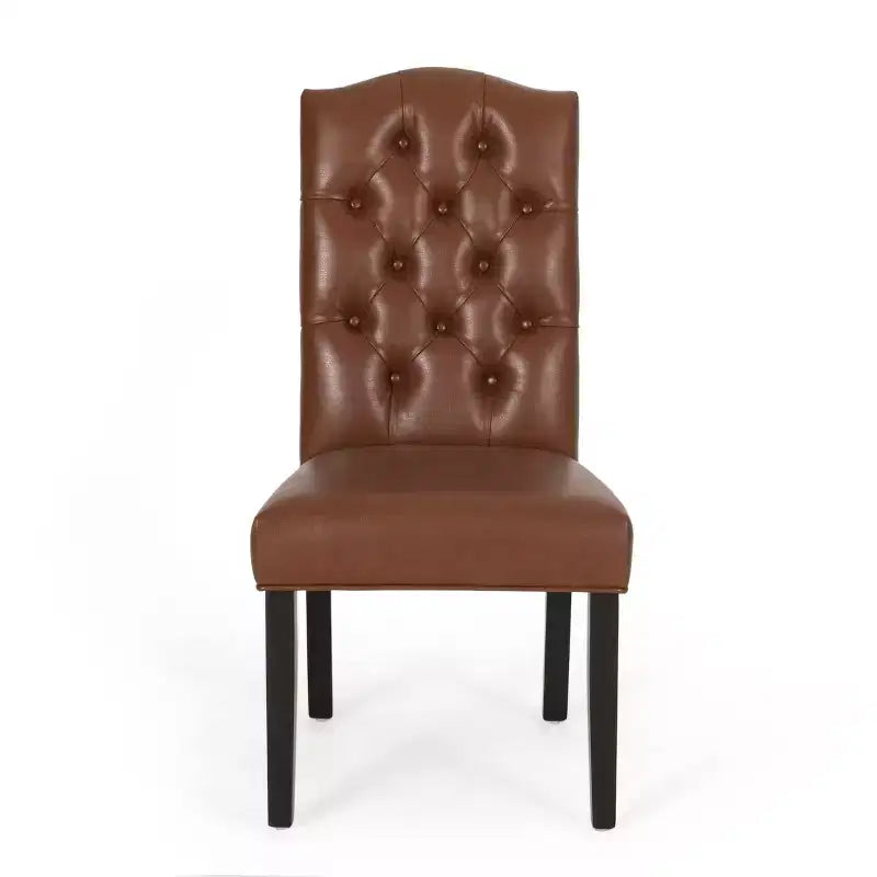 Chaises de salle à manger capitonnées
