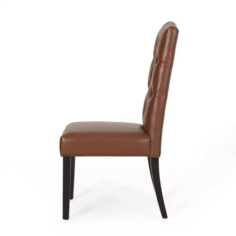 Chaises de salle à manger capitonnées