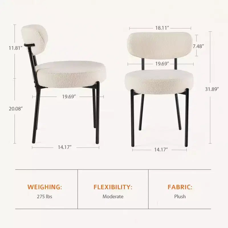 Chaise de salle à manger moderne