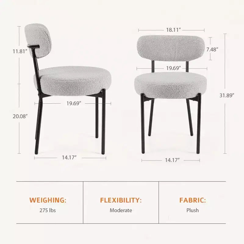Chaise de salle à manger moderne