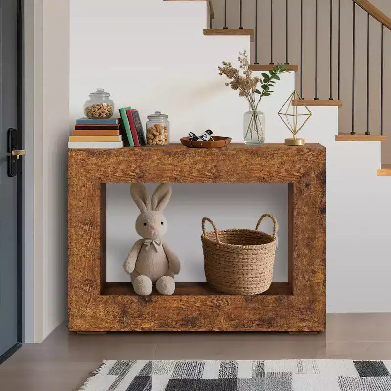 Console de style ferme moderne