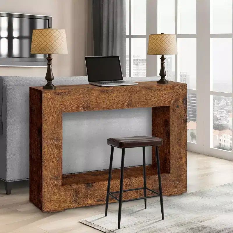 Console de style ferme moderne