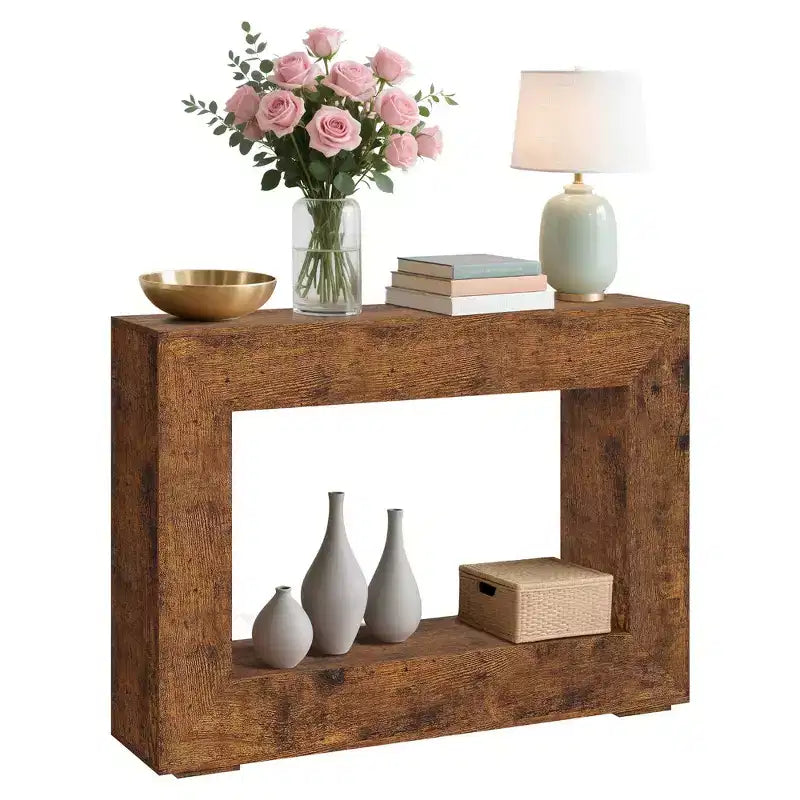 Console de style ferme moderne
