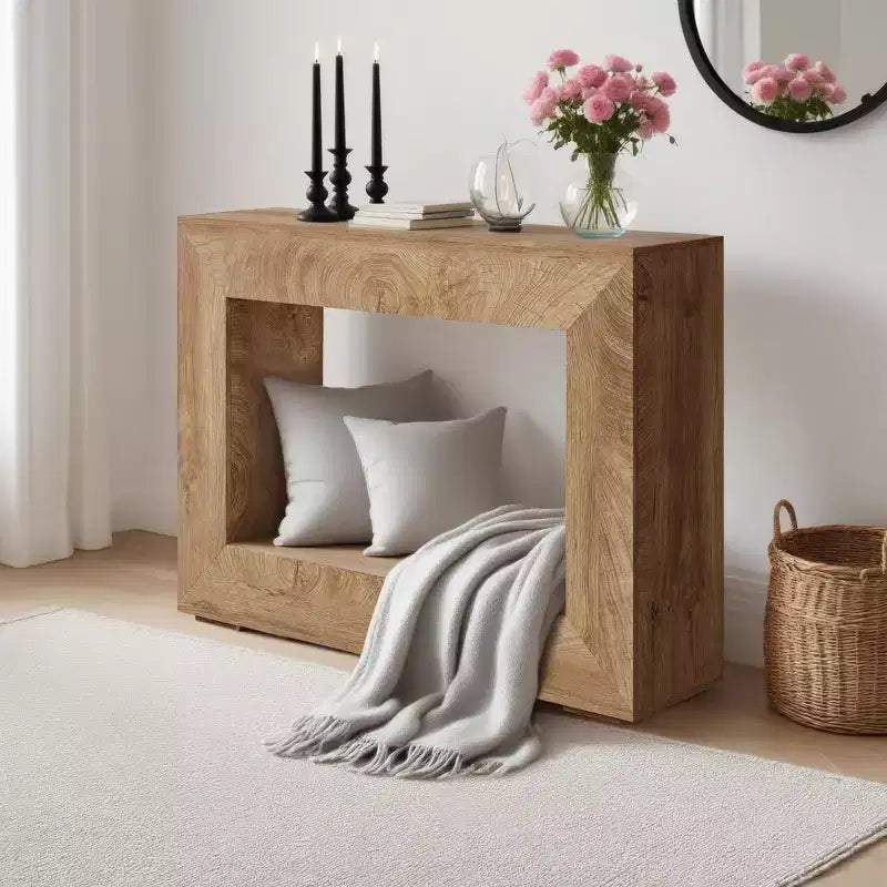 Console de style ferme moderne