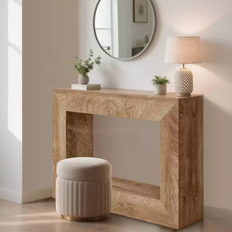Console de style ferme moderne
