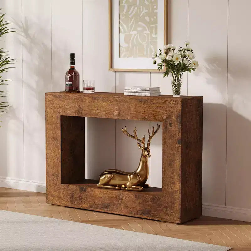 Console de style ferme moderne