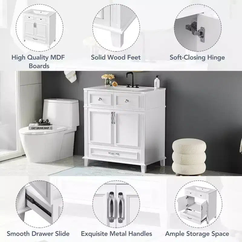 Lavabo de meuble-lavabo