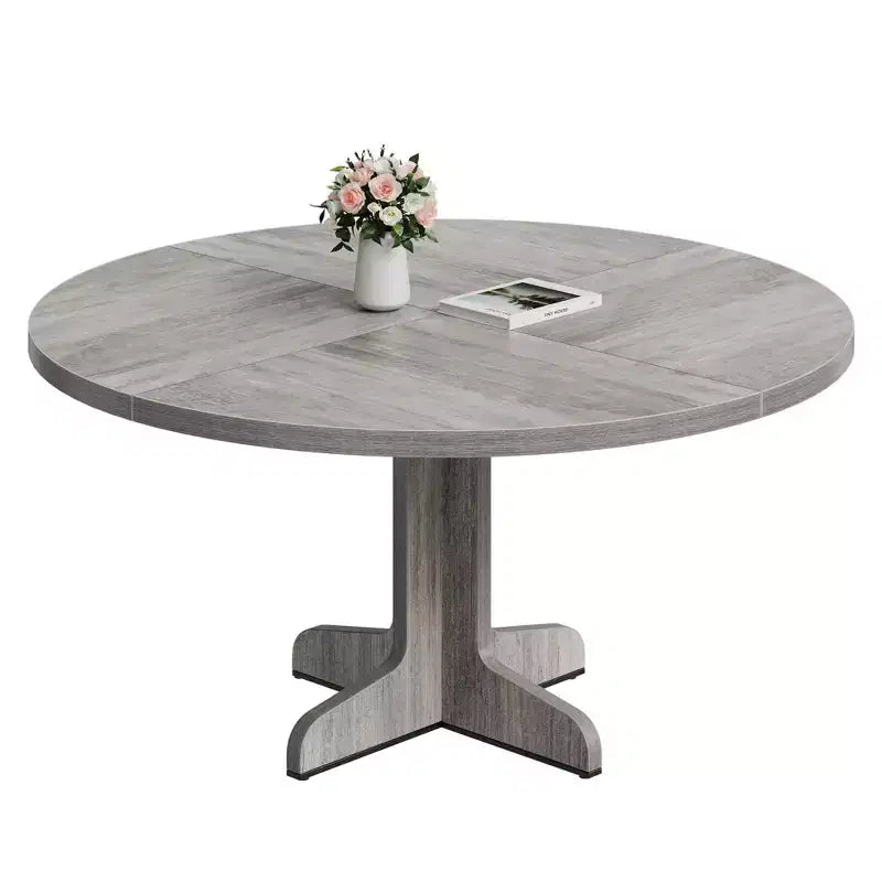 Table à manger de ferme ronde