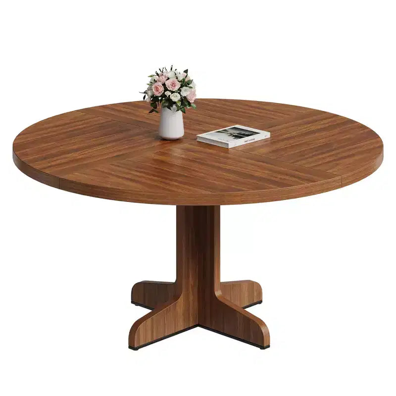 Table à manger de ferme ronde