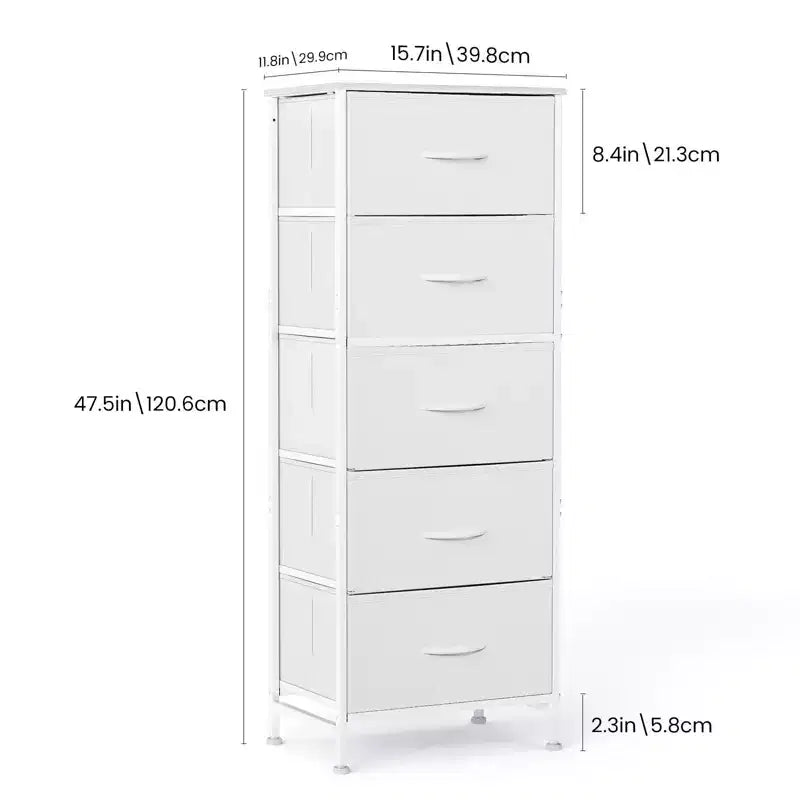 Commode de rangement en tissu Cozy Drawer