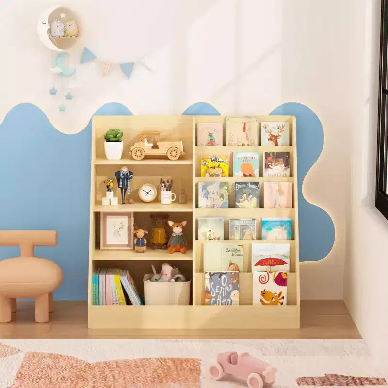 Étagère à livres pour enfants en bois