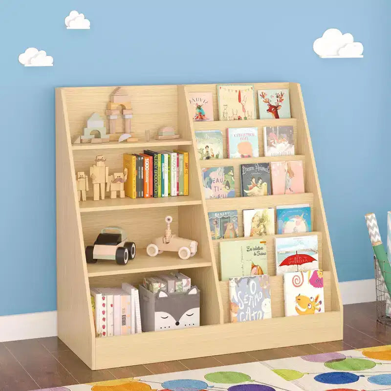 Étagère à livres pour enfants en bois