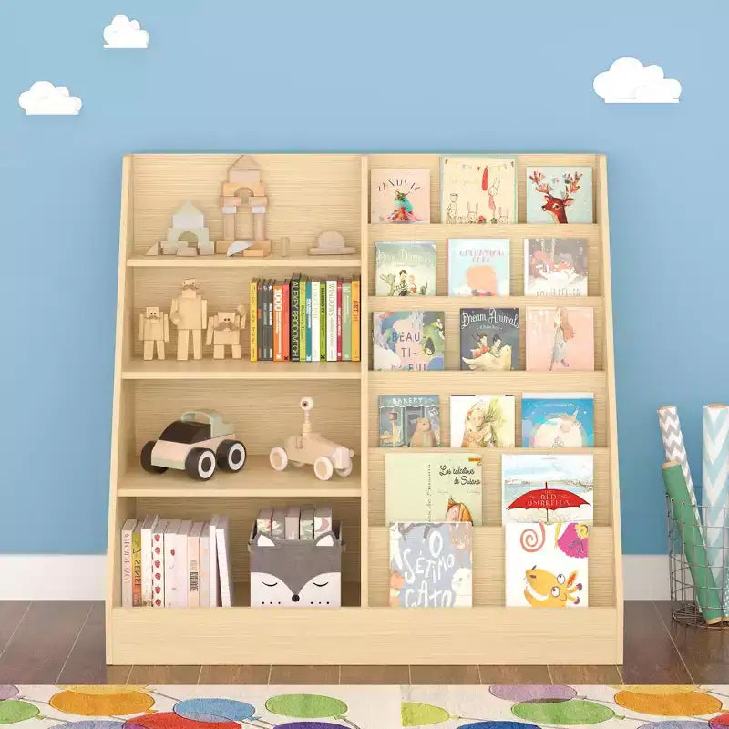Étagère à livres pour enfants en bois