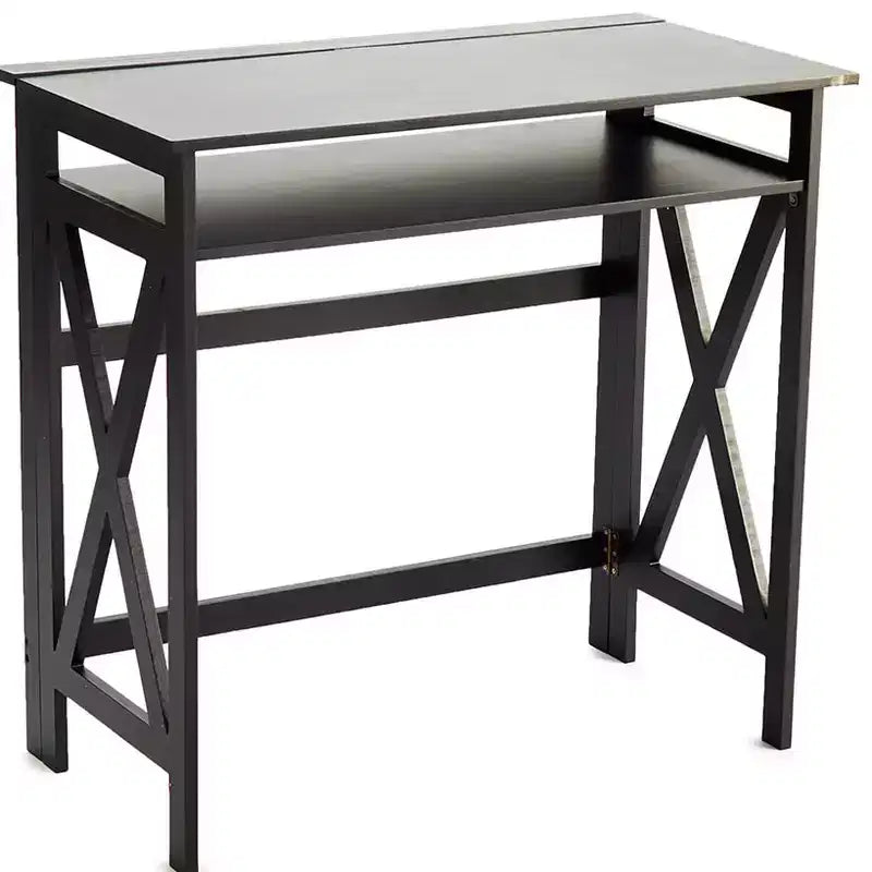 Bureau pliable croisé