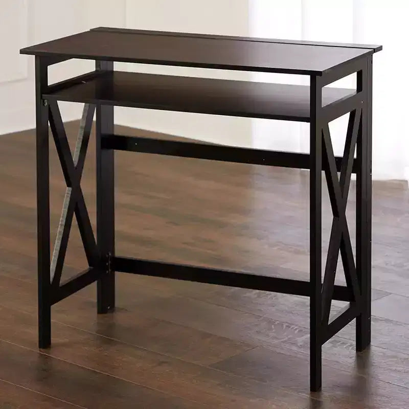 Bureau pliable croisé