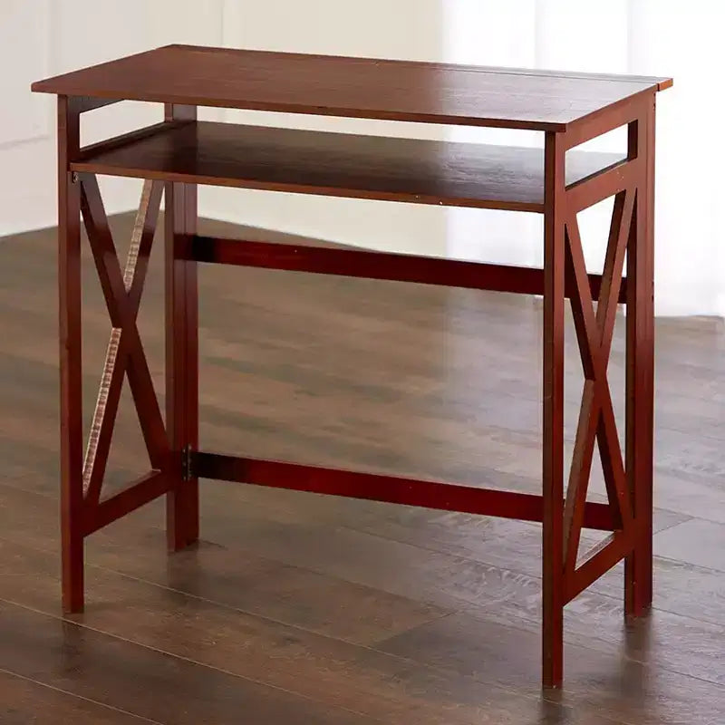 Bureau pliable croisé