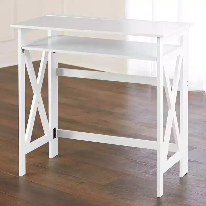 Bureau pliable croisé