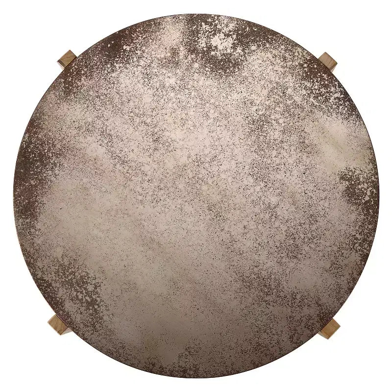 Table basse rustique ronde