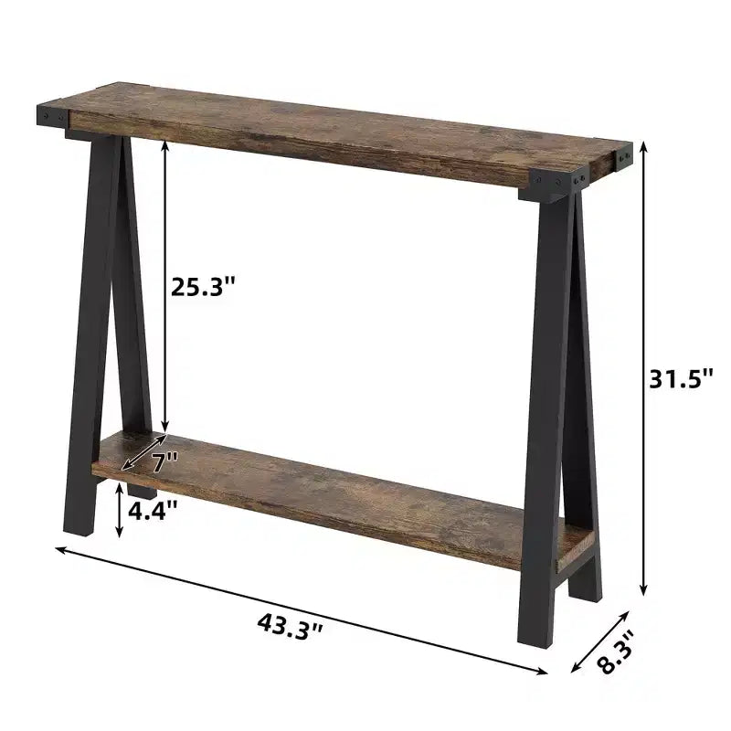 Console de ferme en métal