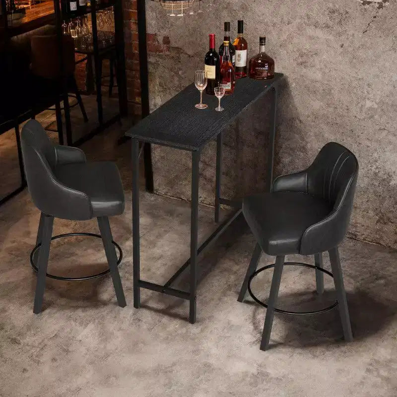 Table de bar hauteur comptoir