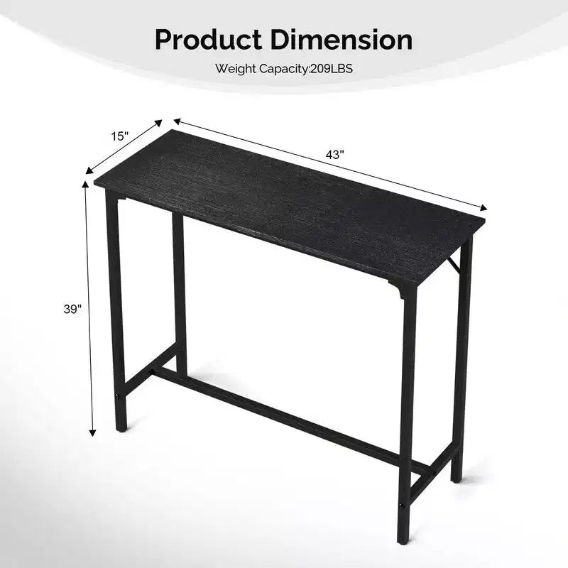 Table de bar hauteur comptoir