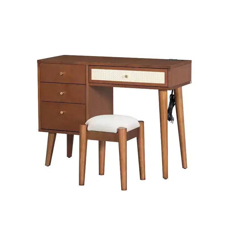 Coiffeuse Rétro en Bois