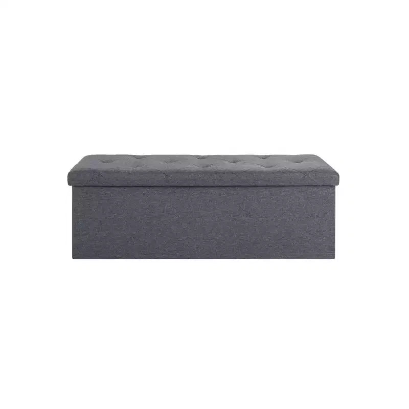Banc de rangement pliant Pouf de rangement