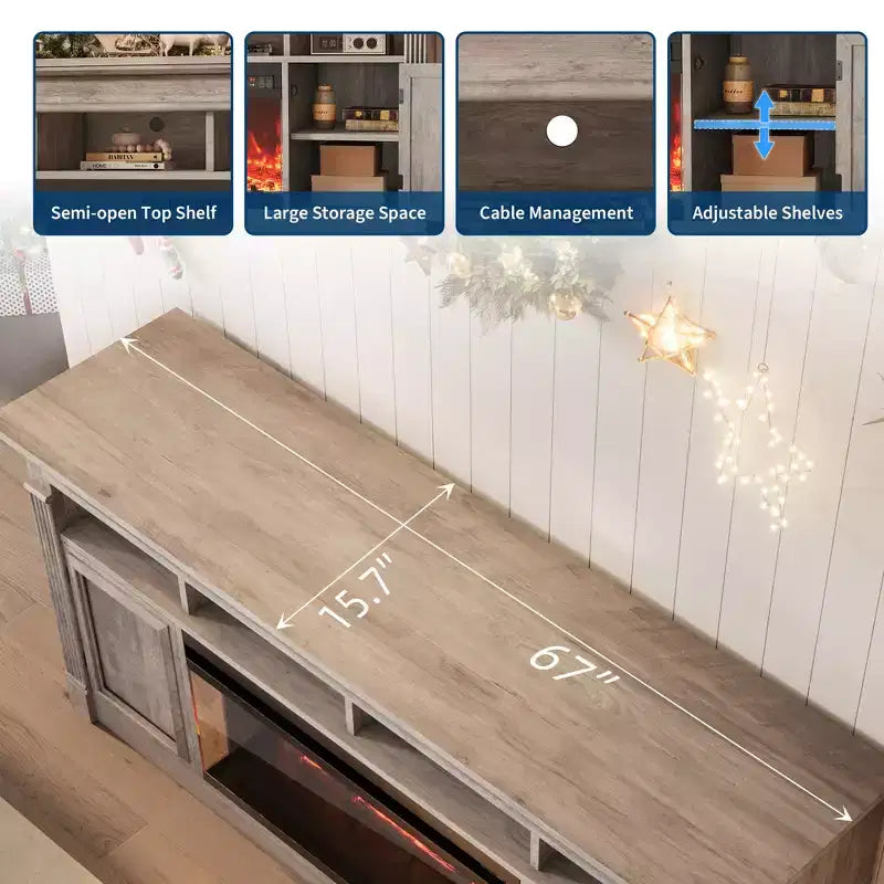 Meuble TV de ferme