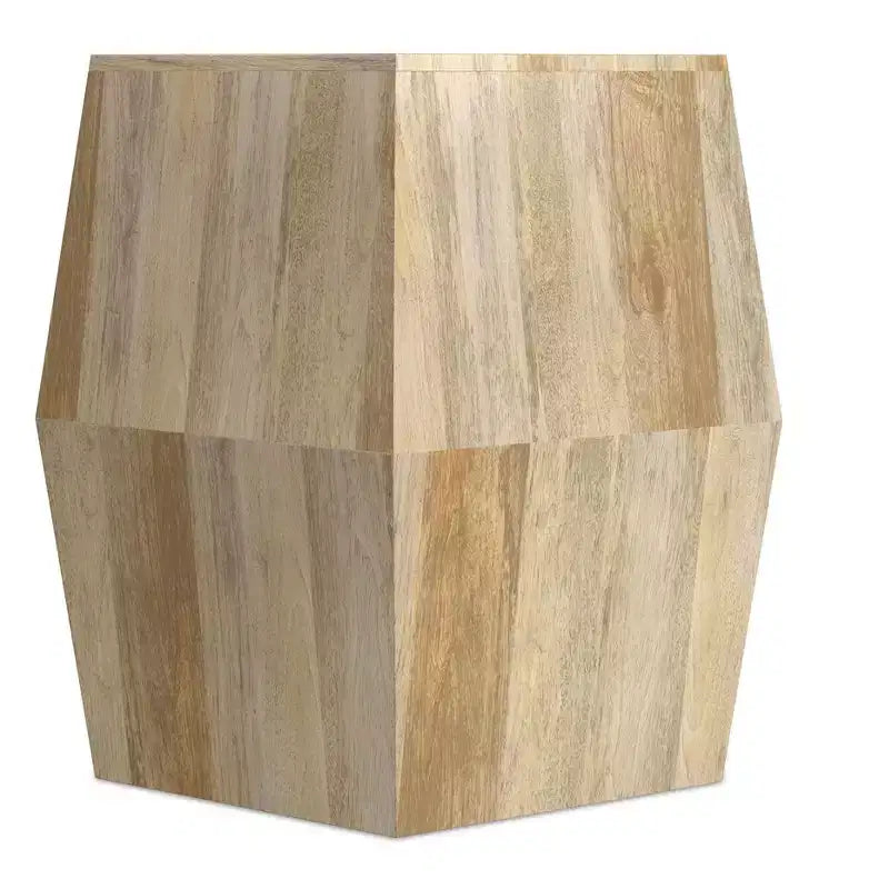 Table d'appoint en bois de manguier massif
