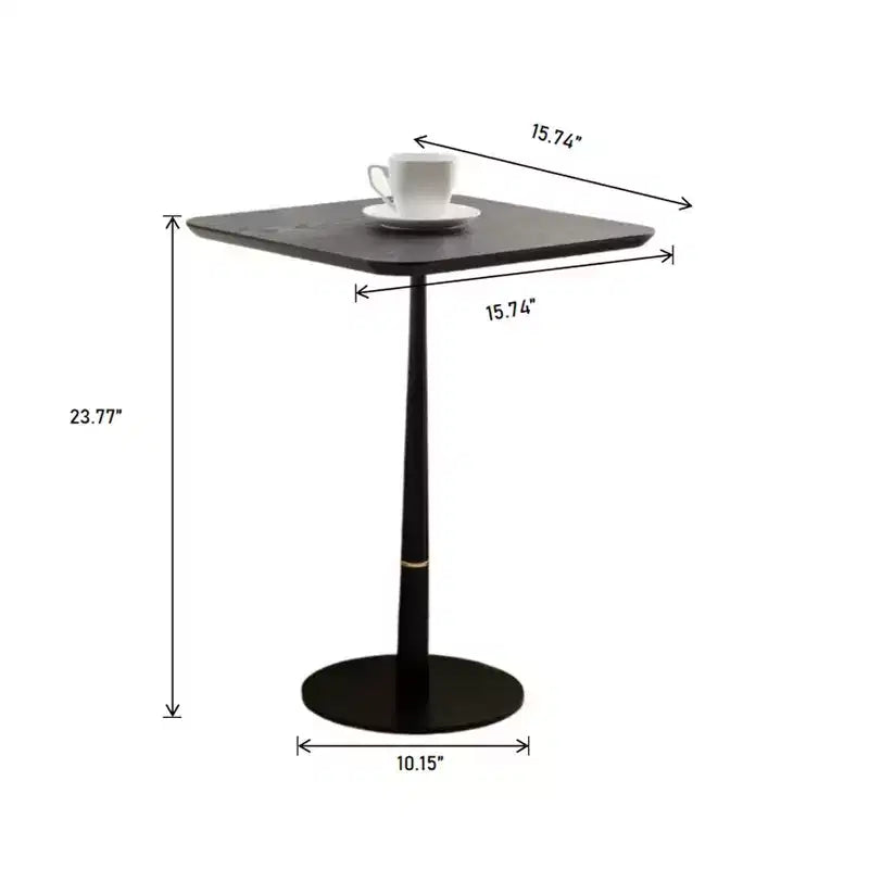 Table d'appoint carrée