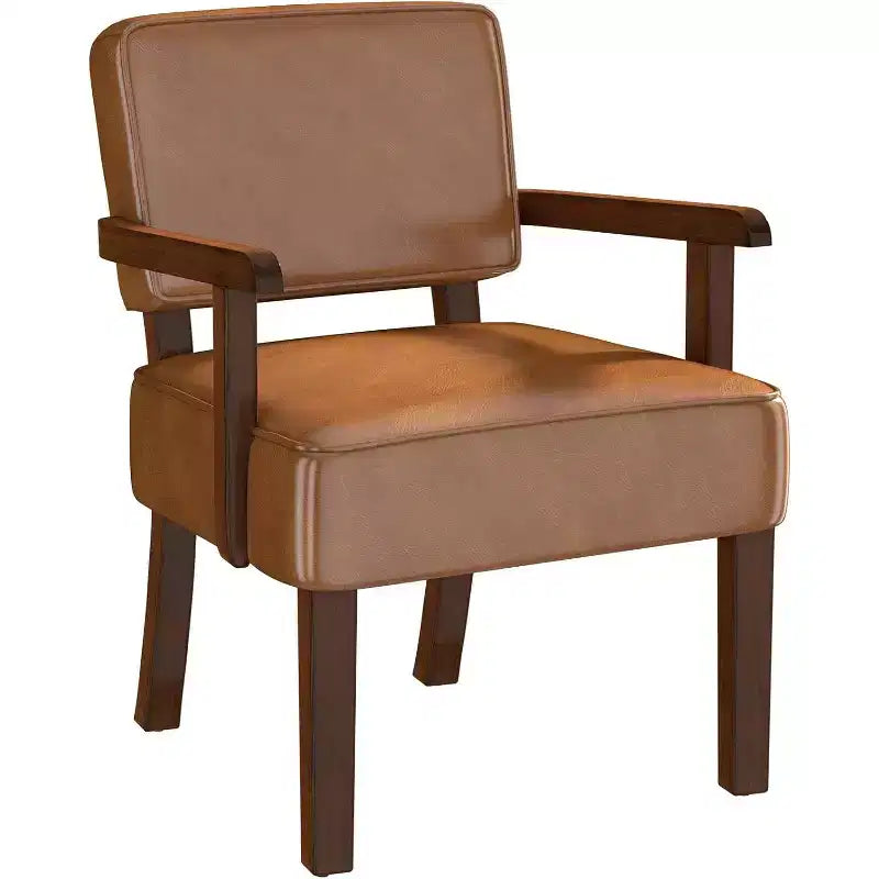 Fauteuil d'appoint en cuir
