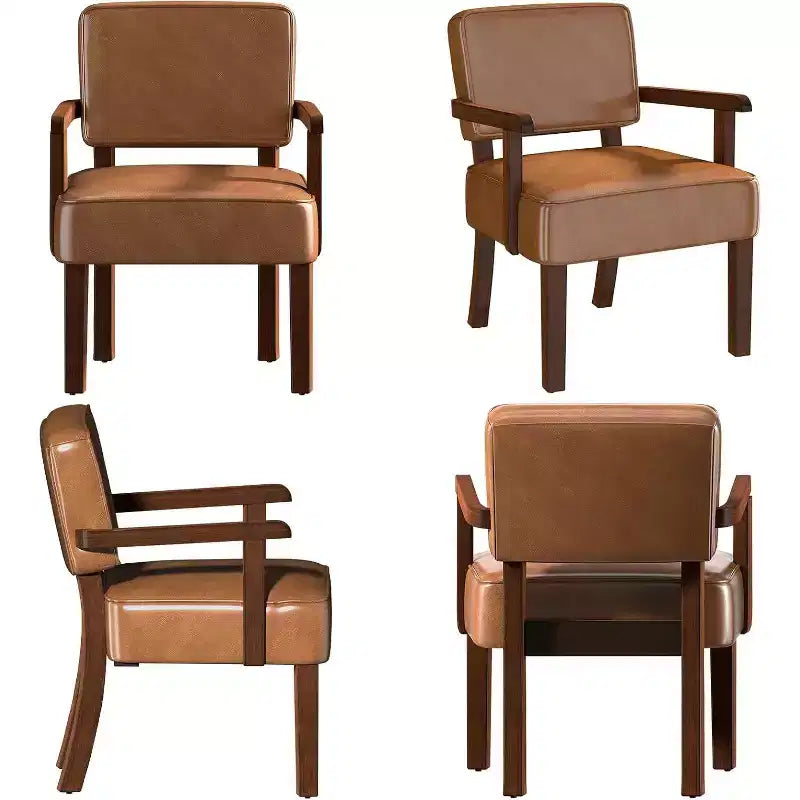 Fauteuil d'appoint en cuir