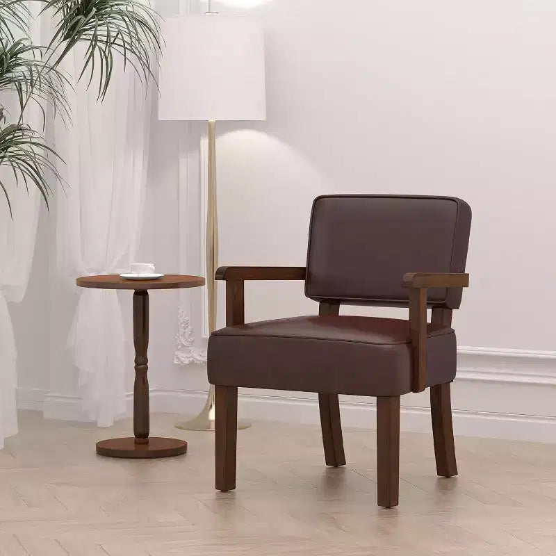 Fauteuil d'appoint en cuir