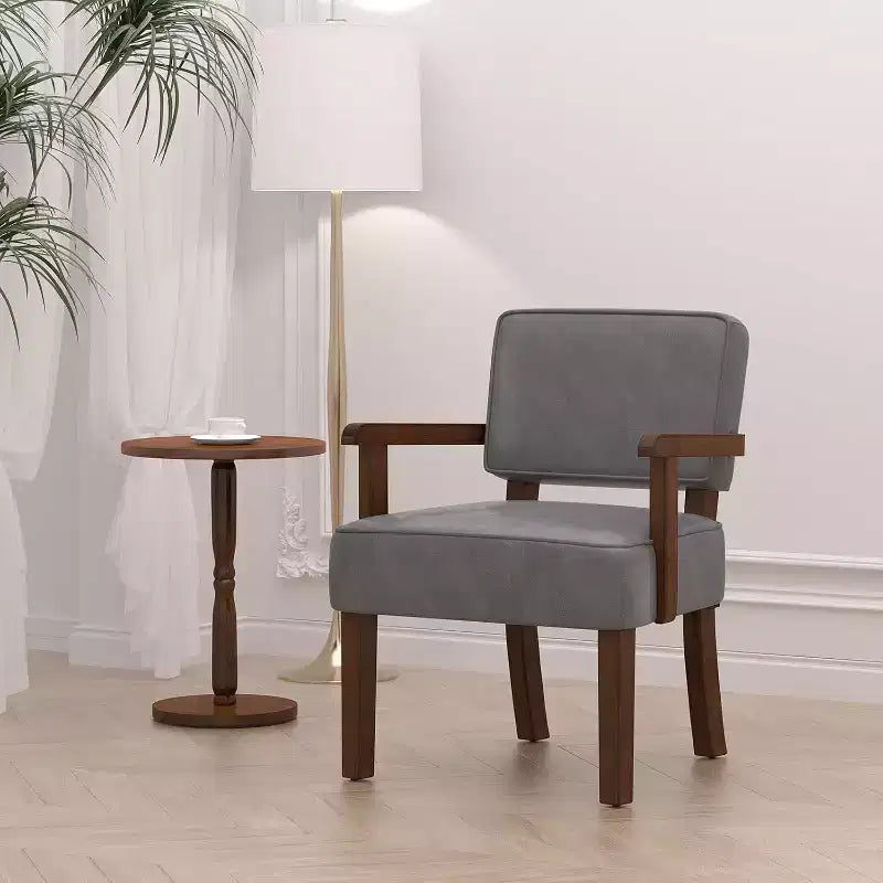 Fauteuil d'appoint en cuir